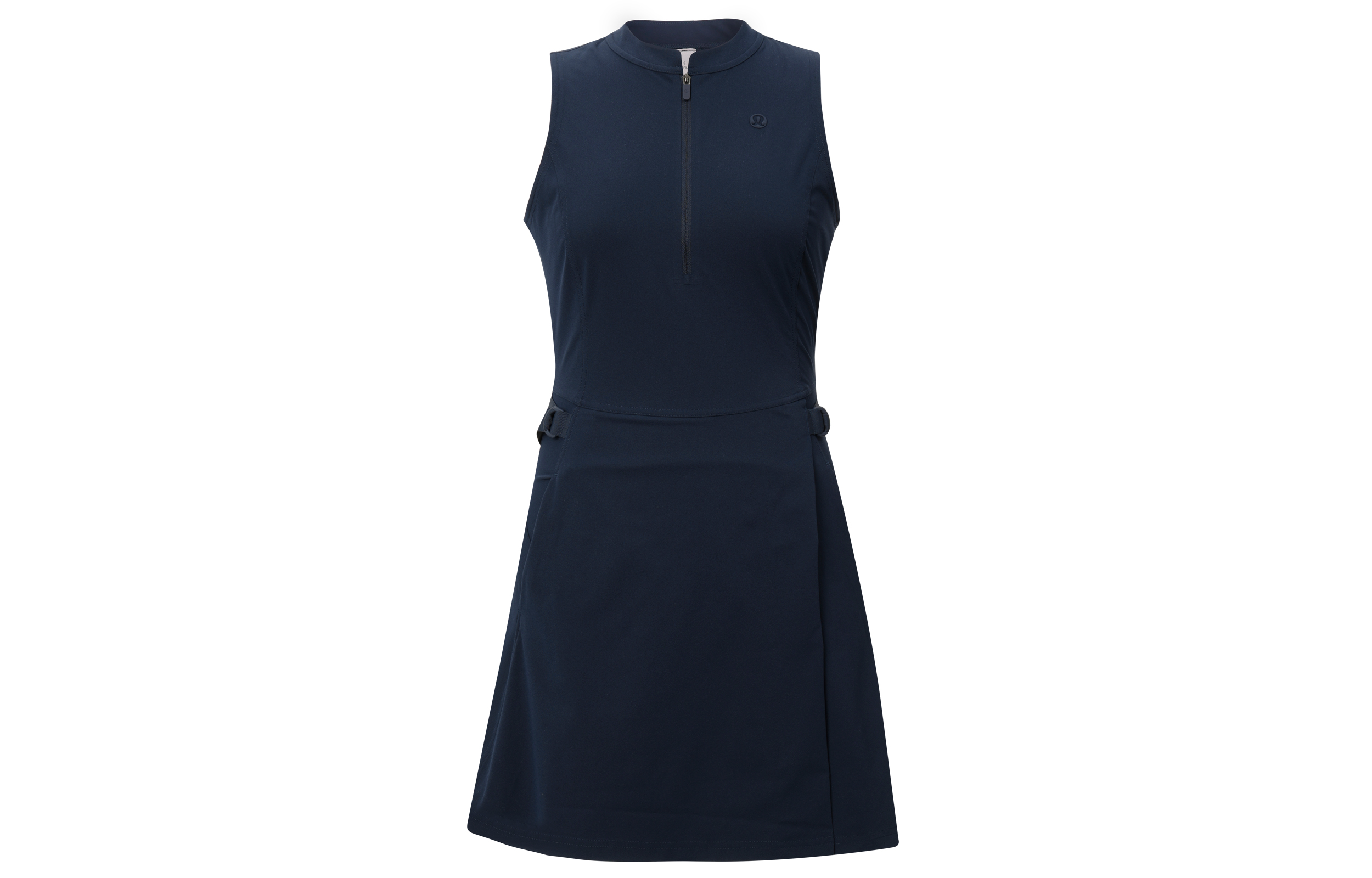 Order (W) Lululemon 交叉前短袖修身高爾夫連身裙 深藍色 LW1EPVS