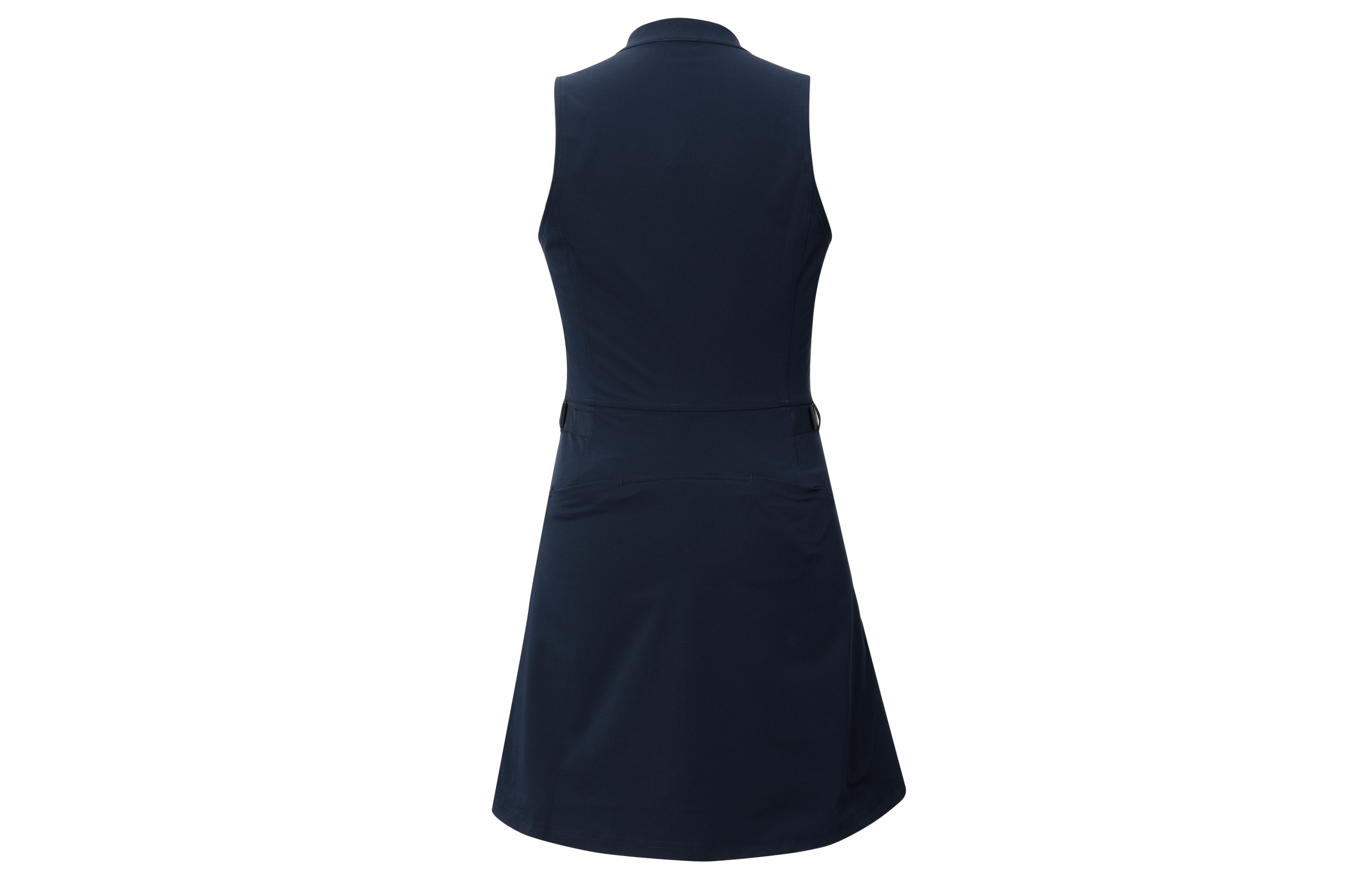 Lookbook (W) Lululemon 交叉前短袖修身高爾夫連身裙 深藍色 LW1EPVS