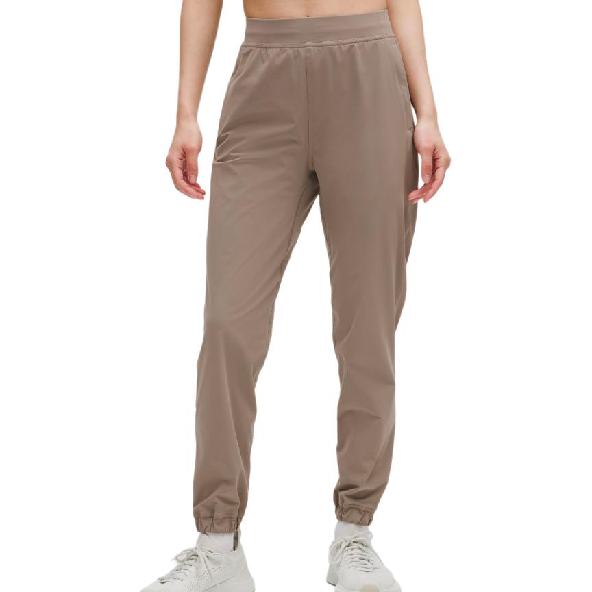 Order (W) Lululemon Adapted State High-Waisted Knit Joggers Wanita - Nyaman Warna Polos. LW5HYQA