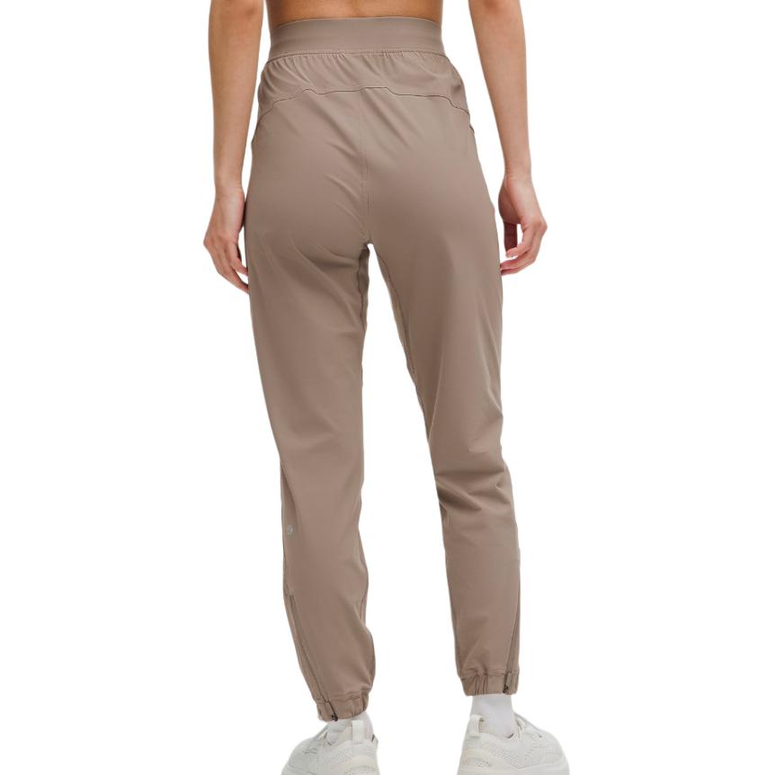 Lookbook (W) Lululemon Adapted State High-Waisted Knit Joggers Wanita - Nyaman Warna Polos. LW5HYQA