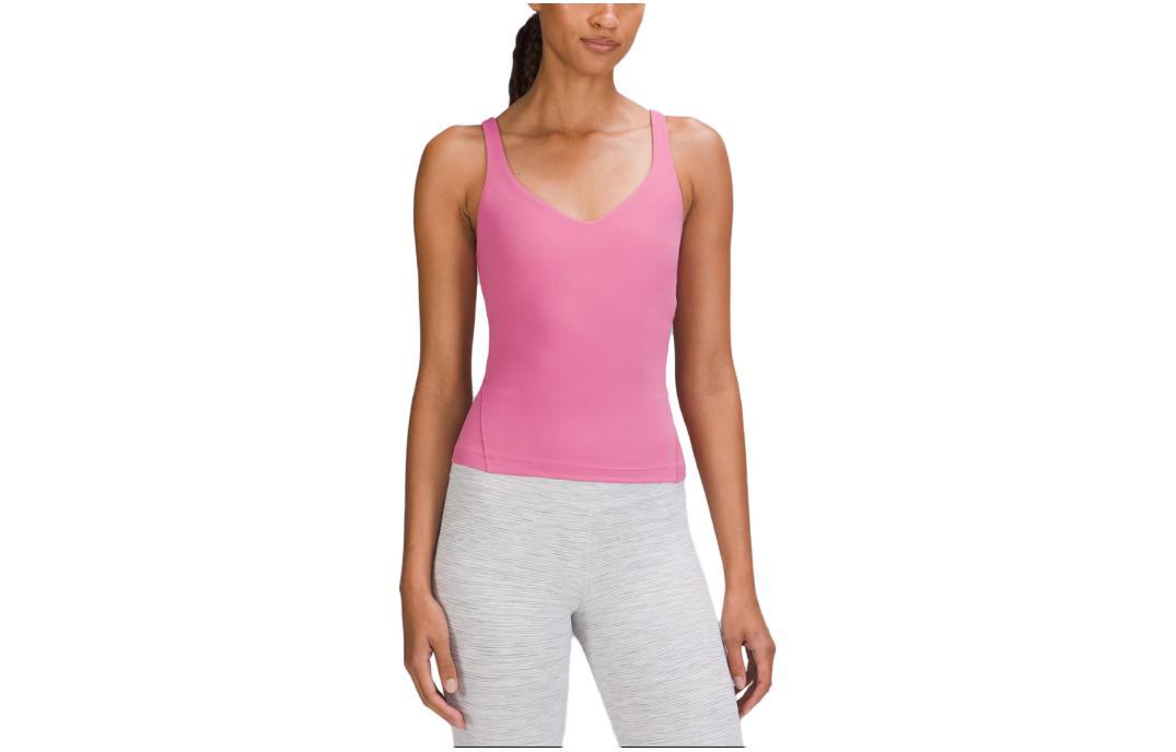 (Women) Lululemon Align™ Nulu™ Fabric Solid Color Sports Tank Top - LW1DKAS
