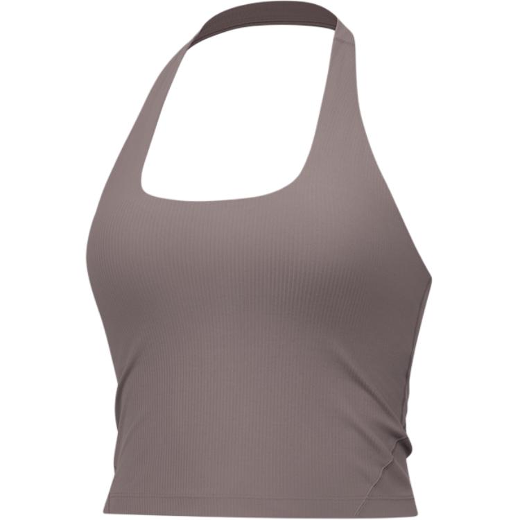(Women) Lululemon Align™ Nulu™ Fabric Square Neck Halter Slim Fit Tank Top - Women LW1EZ2S