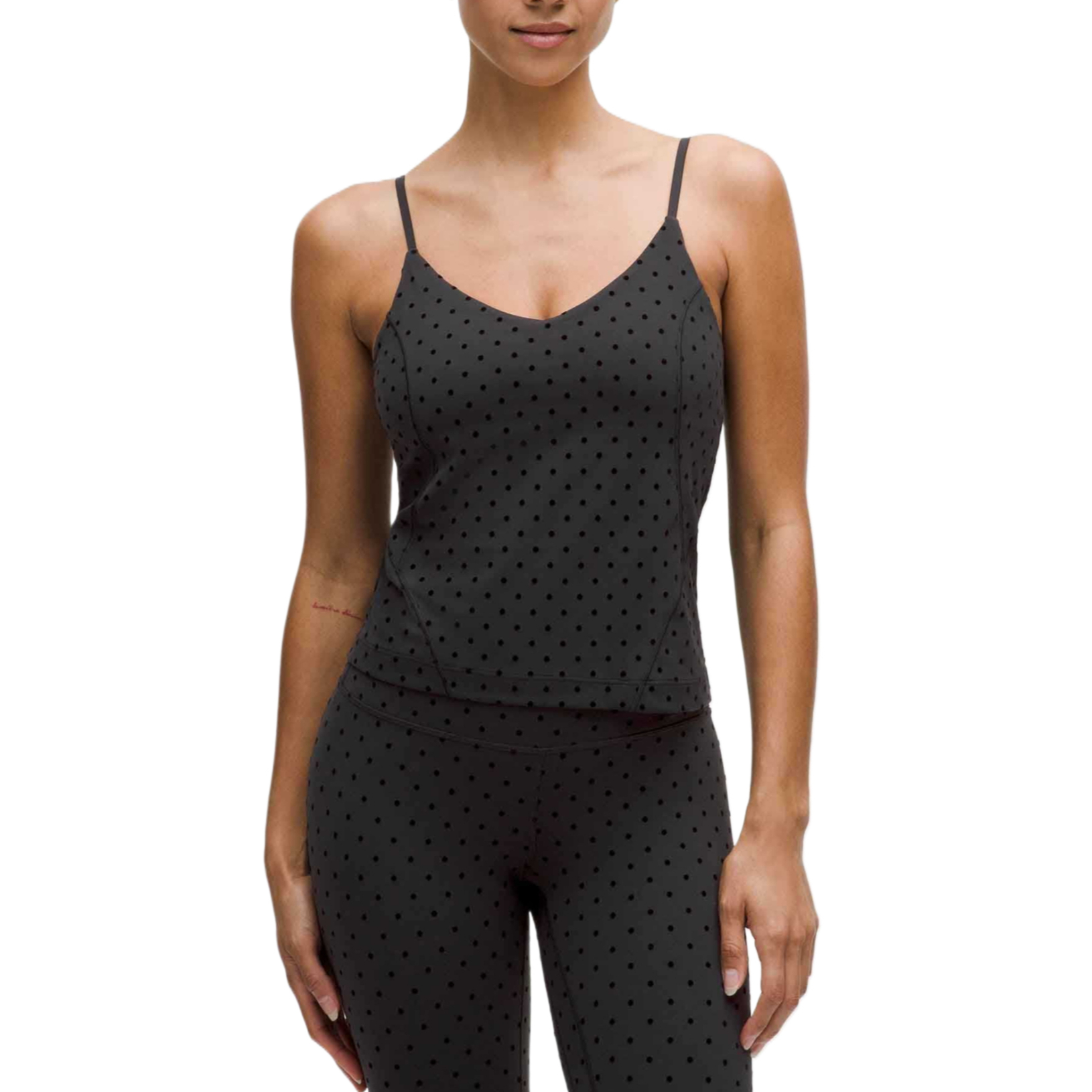 (Women) Lululemon Align™ Polka Dot Tank Top Slim Fit Sportswear Vest LW1FYFS