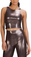 (Women) Lululemon Align™ Slim Fit Sleeveless Sports Tank Top Women - Radiant Foil Red Brown LW1DEDS (Women) Lululemon Align™ Slim Fit Sleeveless Sports Tank Top Women - Radiant Foil Red Brown LW1DEDS