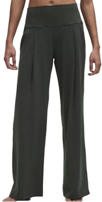 (Women) Lululemon Align™ Solid Color Wide-Leg Pocket Casual Pants LW5HC7R 5