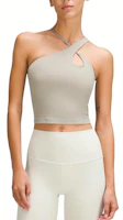(Women) Lululemon Align Cross-Strap Tank Top Casual Sportswear - Earth Gray LW1ELDS (Women) Lululemon Align Cross-Strap Tank Top Casual Sportswear - Earth Gray LW1ELDS