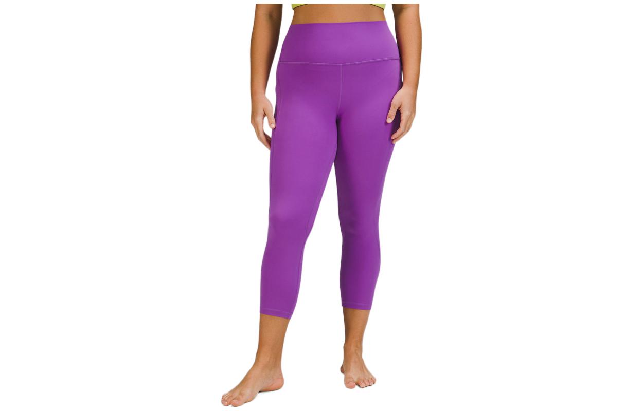 (Women) Lululemon Align High-Waist Pocket Leggings 23" Women’s Nulu Fabric Yoga Pants LW6BRSS