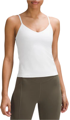 (Women) Lululemon Align Tank Top Nulu™ Fabric Light Support Adjustable Straps White Women LW1EX9S Buy (Women) Lululemon Align Tank Top Nulu™ Fabric Light Support Adjustable Straps White Women LW1EX9S