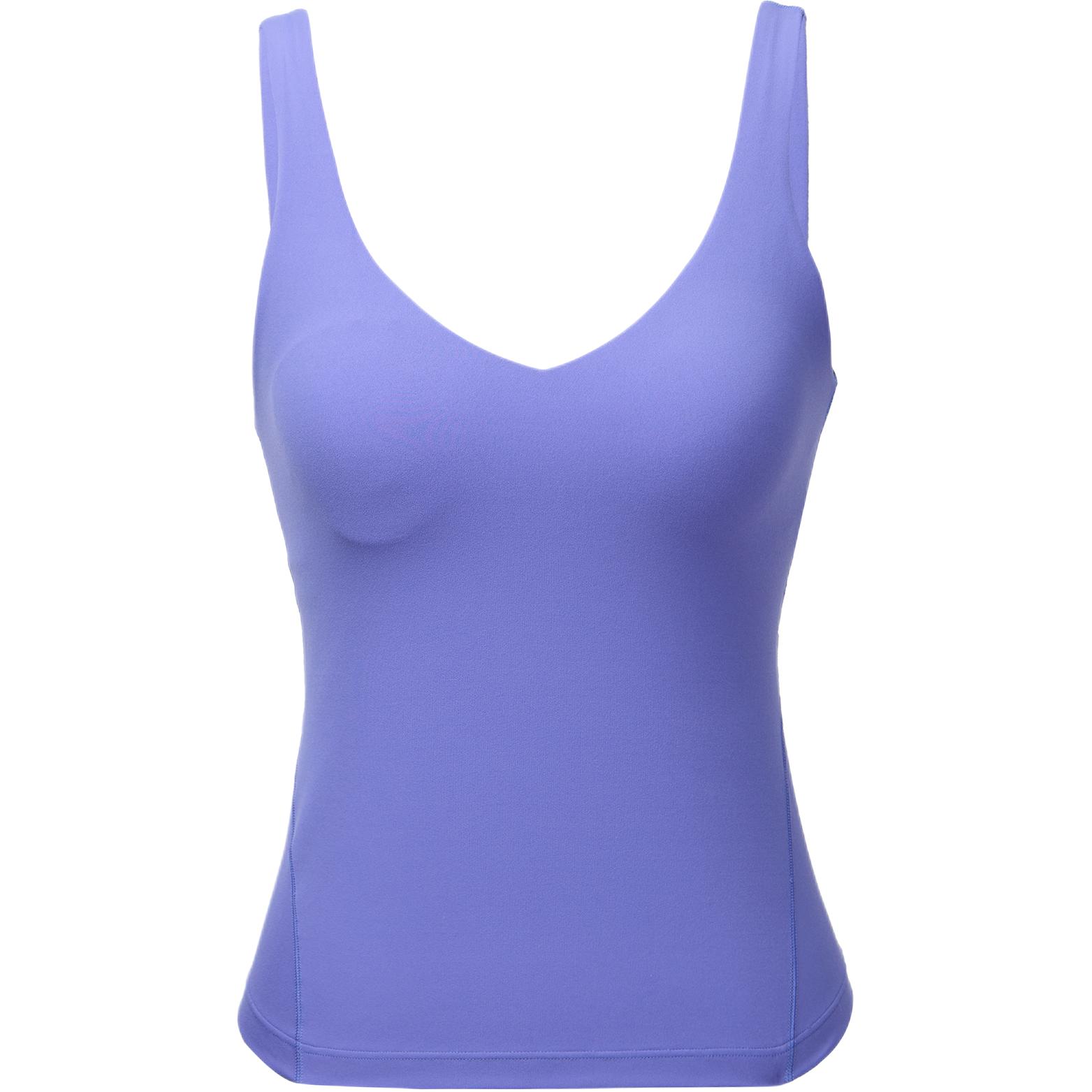 (Women) Lululemon Align V-Neck Solid Color Printed Yoga Tank Top LW1DTXS