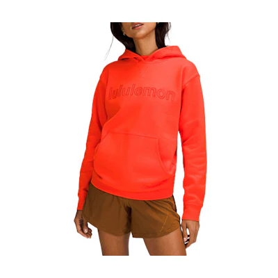 (Women) Lululemon All Yours Logo Print Hoodie for Women LW3EP3S