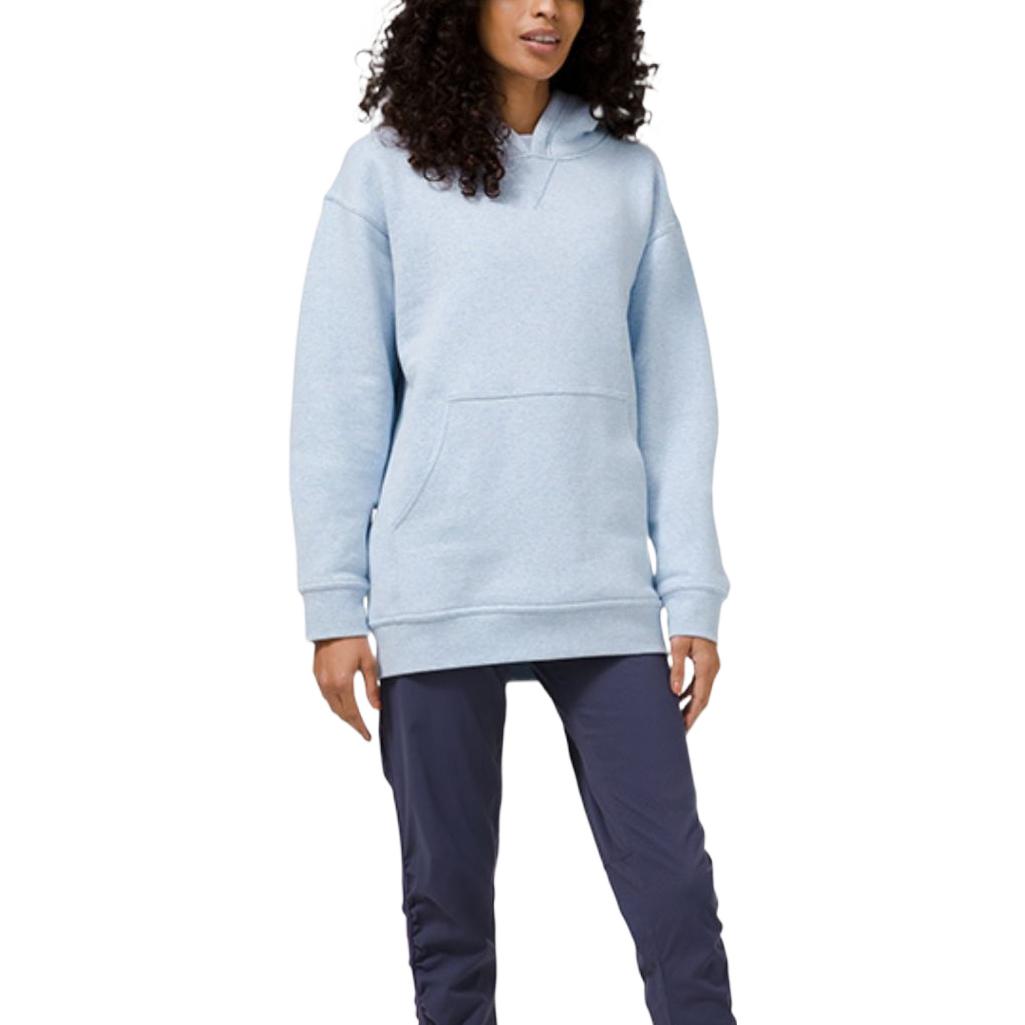 Purchase (W) Lululemon 全棉袋鼠袋抽绳连帽卫衣 LW3DVBS