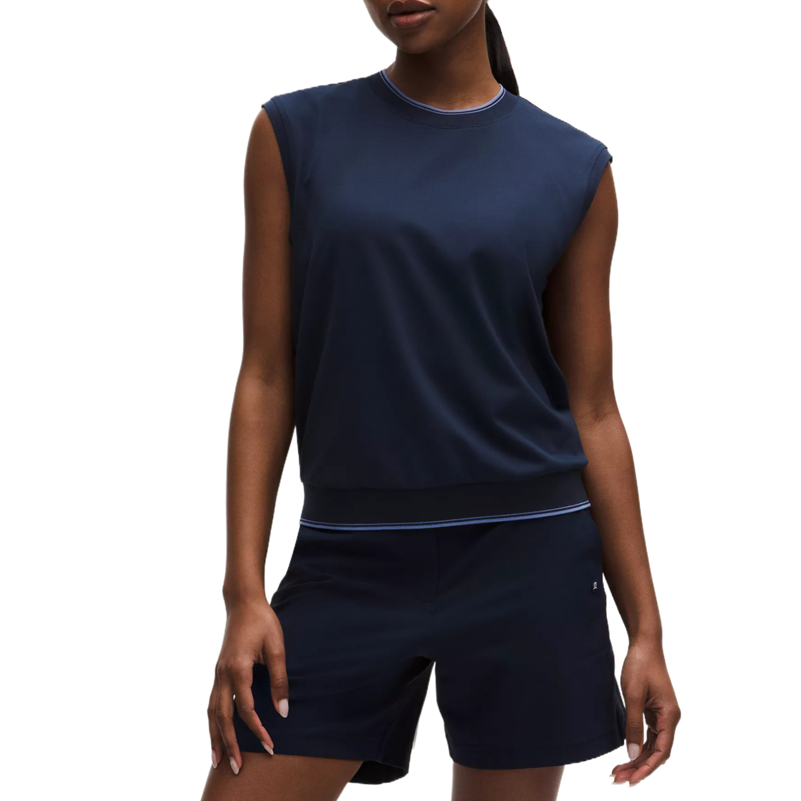 (Women) Lululemon Breathable Quick-Dry Sweat-Wicking Golf Shirt. LW1GEAS
