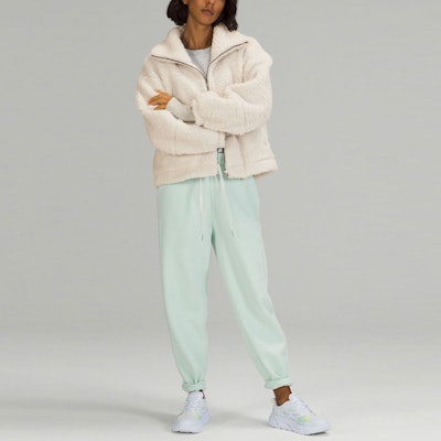 (Women) Lululemon Cinchable Fleece Zip-Up High-Neck Jacket LW3FBIS Shop (Women) Lululemon Cinchable Fleece Zip-Up High-Neck Jacket LW3FBIS