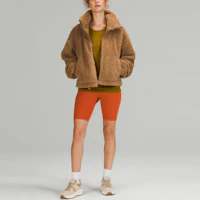 Sizing (Women) Lululemon Cinchable Fleece Zip-Up High-Neck Jacket LW3FBIS