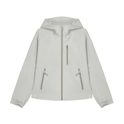 (Women) Lululemon City-to-Hike Waterproof Windproof Stretch Hiking Jacket. LW4CGNS