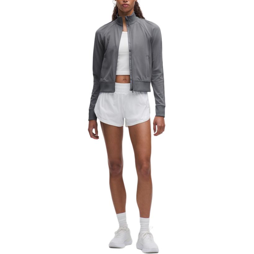 (Women) Lululemon Classic-Fit Everlux™ Jacket - Stylish, Versatile, Solid Color LW3IIKS 圖 9