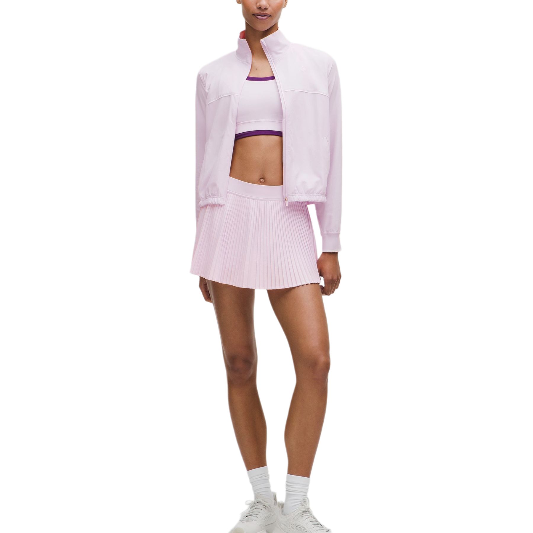 (Women) Lululemon Court Rival Retro Tennis Jacket with Zip and Loose Fit LW3IR9S 圖 4