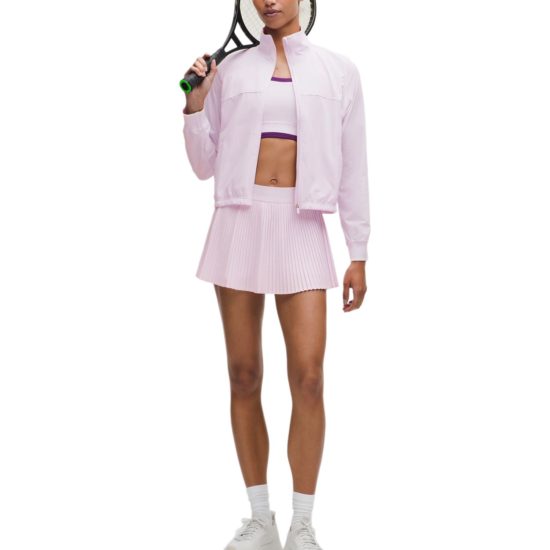 (Women) Lululemon Court Rival Retro Tennis Jacket with Zip and Loose Fit LW3IR9S 圖 5