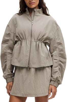 (Women) Lululemon Crinkle Textured Loose Fit Waterproof Jacket LW3JDKS Buy (Women) Lululemon Crinkle Textured Loose Fit Waterproof Jacket LW3JDKS