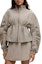 Cheap (Women) Lululemon Crinkle Textured Loose Fit Waterproof Jacket LW3JDKS