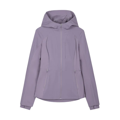 (Women) Lululemon Cross Chill Hooded Windbreaker Jacket LW4BOHS