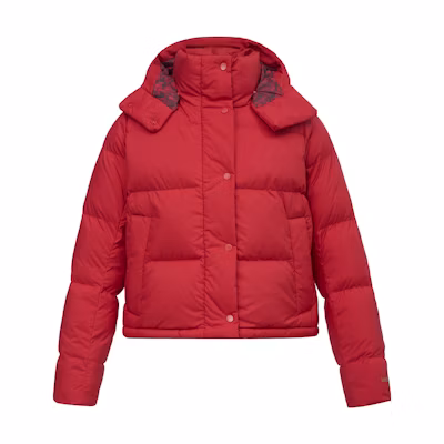 (Women) Lululemon Deep Red Wunder Puff 600-Fill Down Jacket LW4CCOS