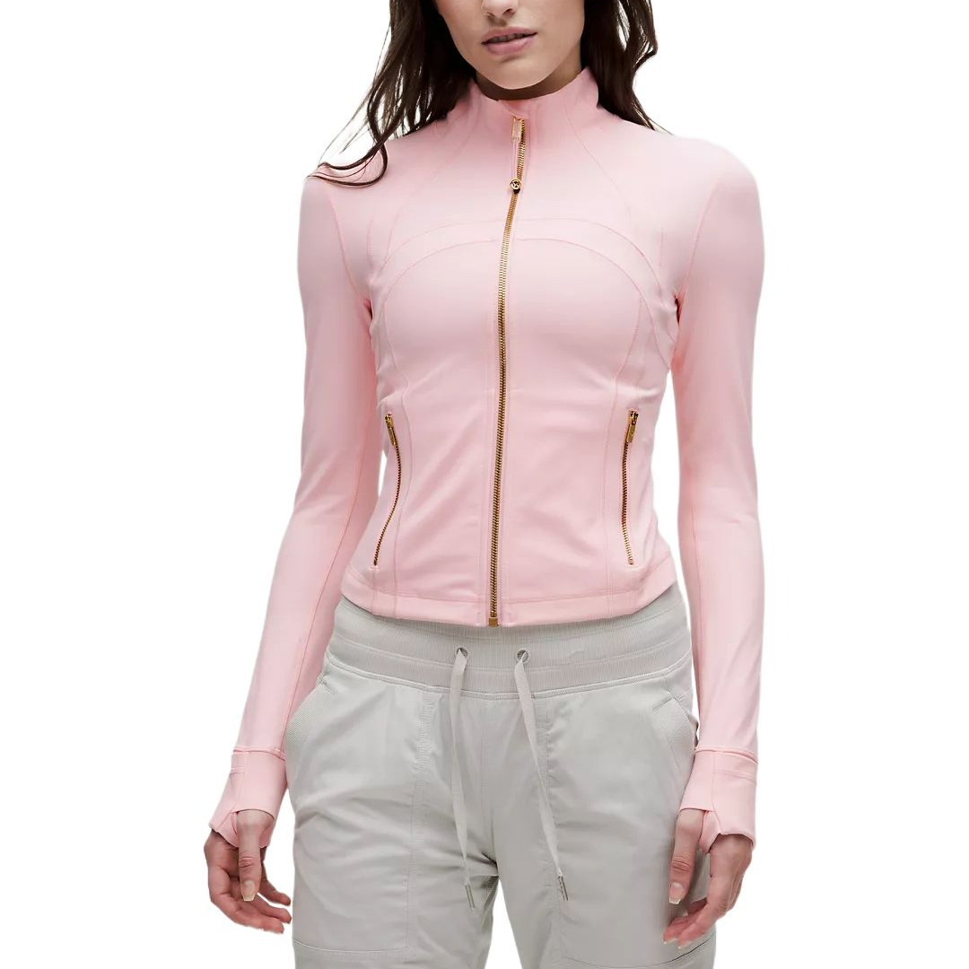 (Women) Lululemon Define Cropped Jacket Nulu Lightweight Breathable Slim Fit  Jacket LW3HJFS,LW3HB5S