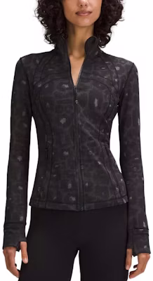 (W) Lululemon 黑豹纹印花标志舒适休闲夹克 LW4CFWS Order (W) Lululemon 黑豹纹印花标志舒适休闲夹克 LW4CFWS