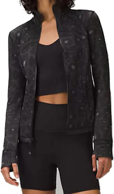 (W) Lululemon 黑豹纹印花标志舒适休闲夹克 LW4CFWS Shop (W) Lululemon 黑豹纹印花标志舒适休闲夹克 LW4CFWS