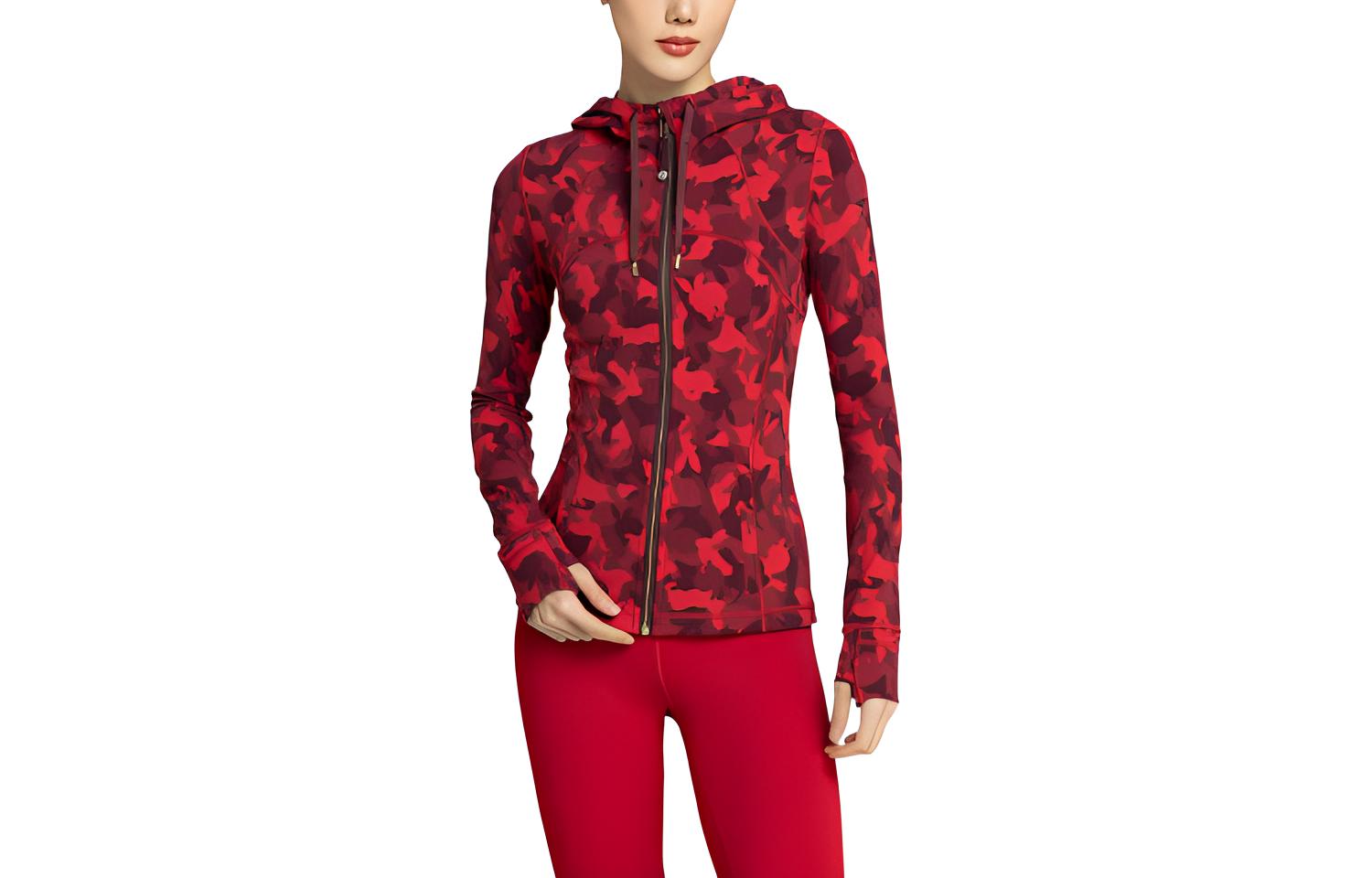 (Women) Lululemon Define Nulu™ Camouflage Print Hooded Jacket LW4CAIS