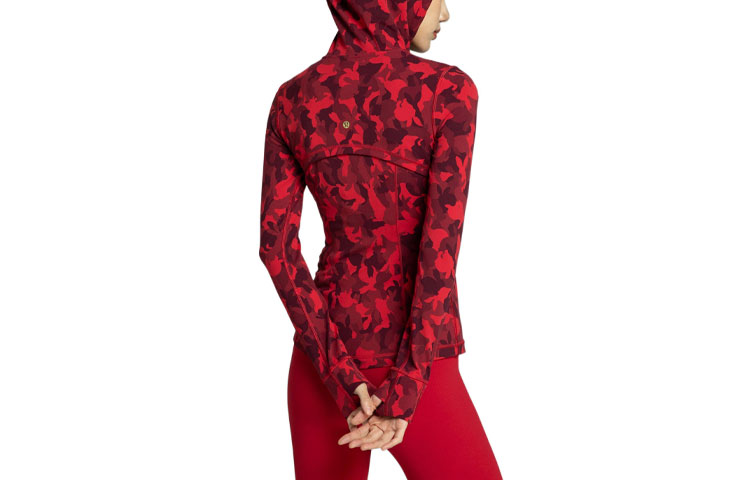 Lookbook (W) Chaqueta con Capucha Lululemon Define Nulu™ Estampado Camuflaje. LW4CAIS