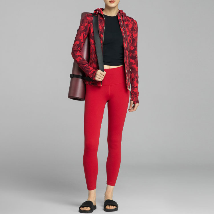 Shop (W) Chaqueta con Capucha Lululemon Define Nulu™ Estampado Camuflaje. LW4CAIS