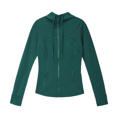 (Women) Lululemon Define Nulu Fabric Solid Slim-Fit Hoodie Jacket LW3HVHS