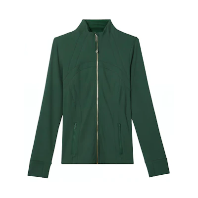 (Women) Lululemon Define Solid Color Sports Jacket Green LW4BV7S