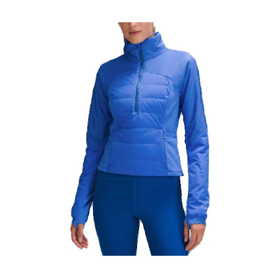 (Women) Lululemon Down For It All Cropped Half-Zip Pullover Jacket LW4CB1S