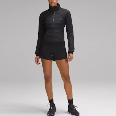 (W) 룰루레몬 다운 포 잇 올 크롭 하프 집 풀오버 자켓 LW4CB1S Lookbook (W) 룰루레몬 다운 포 잇 올 크롭 하프 집 풀오버 자켓 LW4CB1S