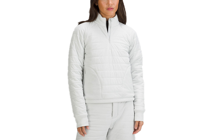 (Women) Lululemon Dynamic Movement Half-Zip Jacket - Solid Color LW4BM2S