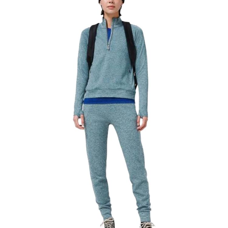 Purchase (W) Lululemon修身保暖纯色长袖运动卫衣 LW3DF6S