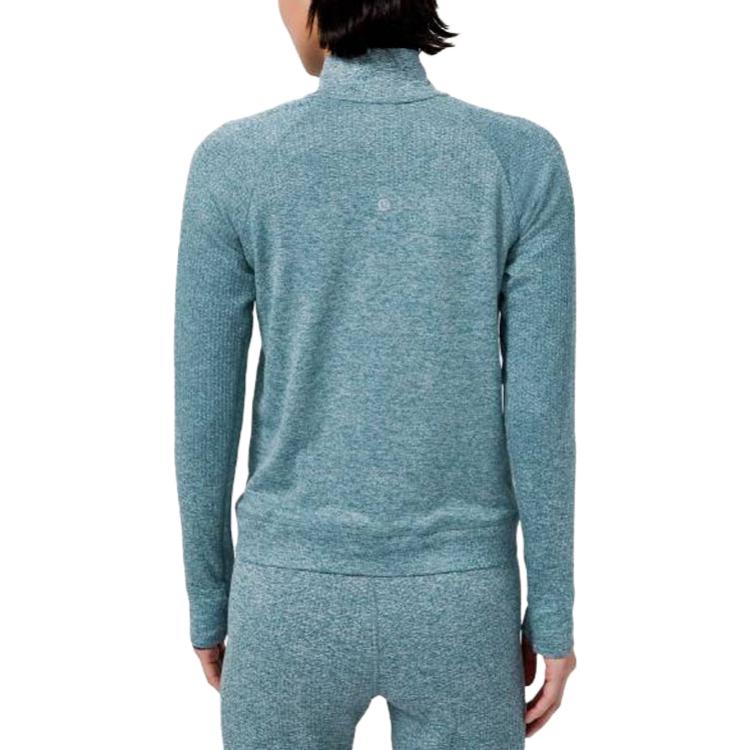 Details for (W) Lululemon修身保暖纯色长袖运动卫衣 LW3DF6S