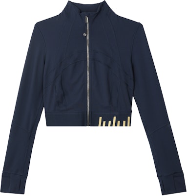 (Women) Lululemon Everlux Patterned Zip-Up Fitted Crop Jacket for Women LW4BN0S Buy (Women) Lululemon Everlux Patterned Zip-Up Fitted Crop Jacket for Women LW4BN0S