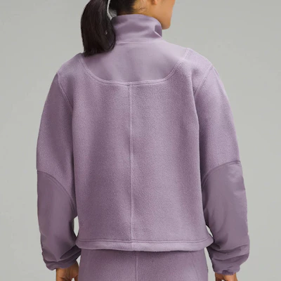 (W) ルルレモン フリース リップストップ ハーフジップ 長袖 プルオーバースウェット LW3GZDS 3