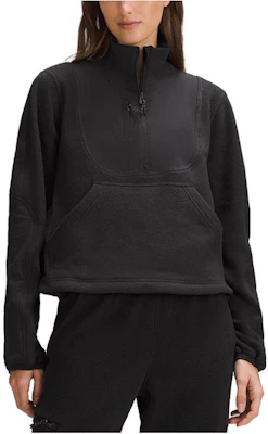 (W) ルルレモン フリース リップストップ ハーフジップ 長袖 プルオーバースウェット LW3GZDS Details for (W) ルルレモン フリース リップストップ ハーフジップ 長袖 プルオーバースウェット LW3GZDS