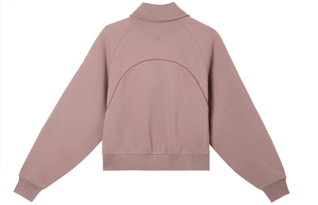 (Women) Lululemon Fleece Varsity Casual Solid Color Jacket - Comfortable & Stylish LW3IVHS Details for (Women) Lululemon Fleece Varsity Casual Solid Color Jacket - Comfortable & Stylish LW3IVHS