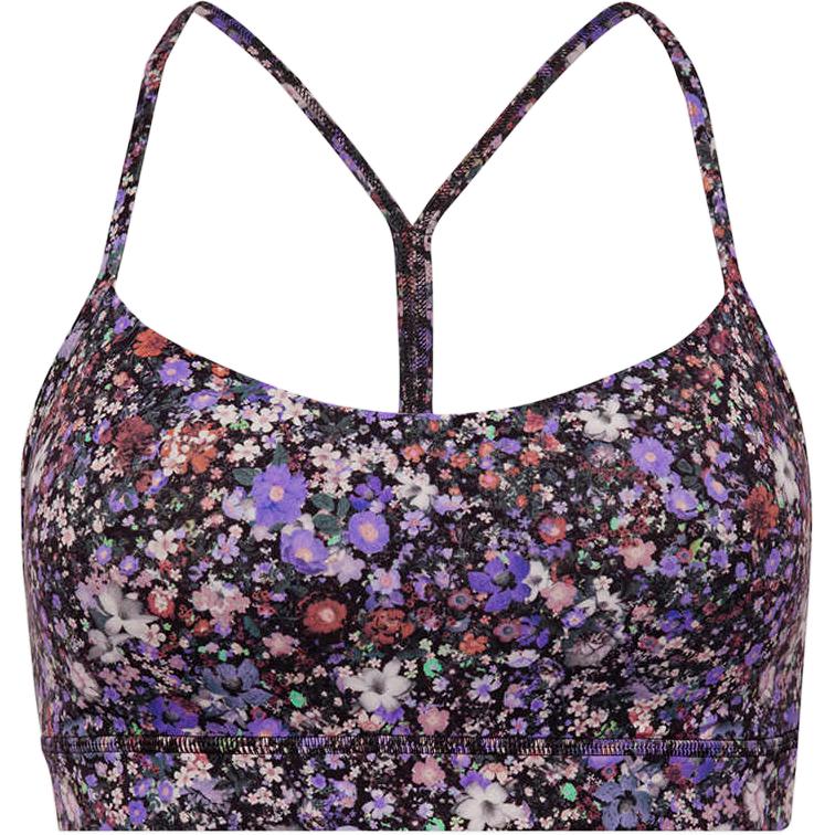 (Women) Lululemon Flow Y Nulu™ Floral Sports Bra -  Yoga Top, Various Colors. LW2CTKS