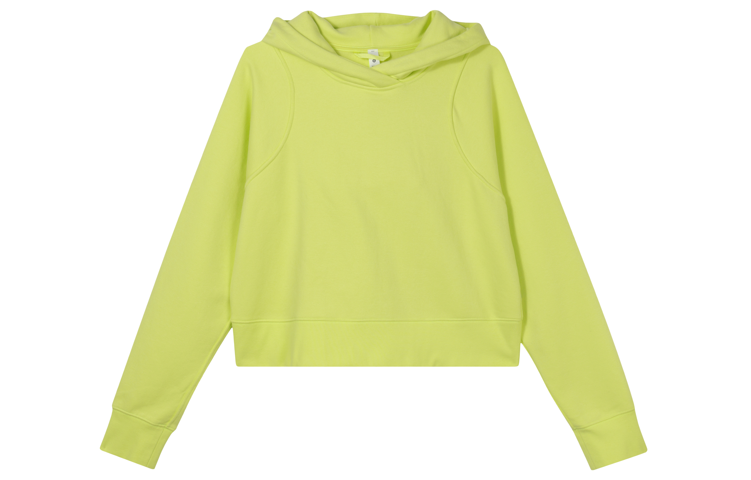 (Women) Lululemon FW22 Oversized Cropped Hoodie Long Sleeve Solid Color LW3FF4S