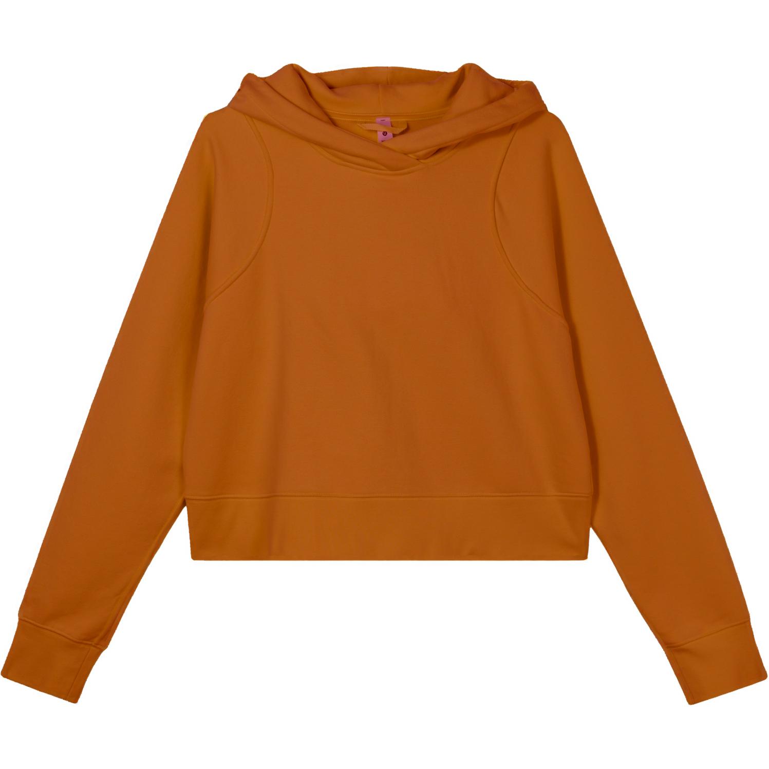 Sizing (W) Lululemon FW22宽松短款连帽衫长袖纯色 LW3FF4S