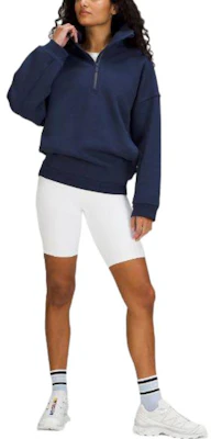 (W) ルルレモン FW22 厚手 無地 ハイネック ハーフジップ プルオーバースウェット LW3FICS Details for (W) ルルレモン FW22 厚手 無地 ハイネック ハーフジップ プルオーバースウェット LW3FICS