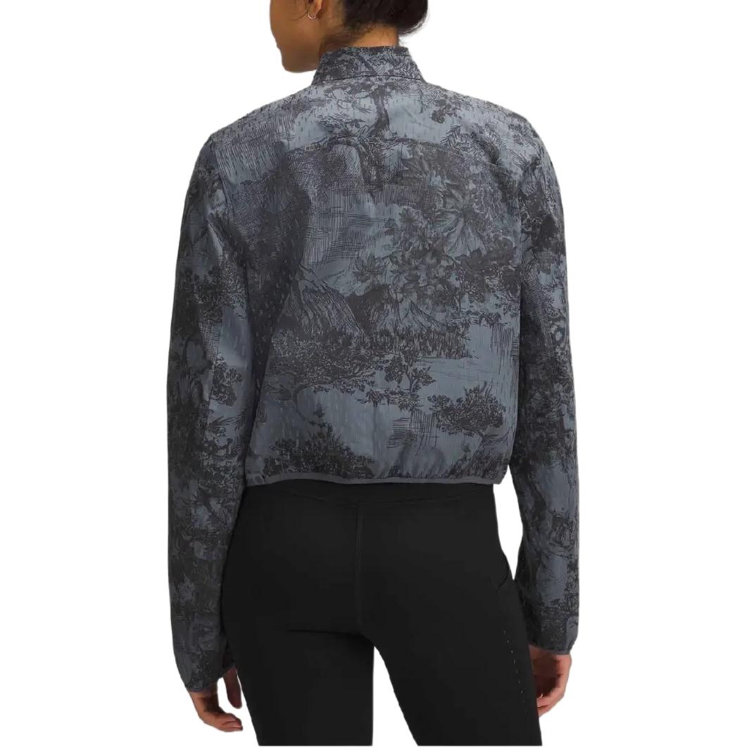 Lookbook (W) Lululemon FW24 轻薄跑步外套 素描印花多色 LW4CGES