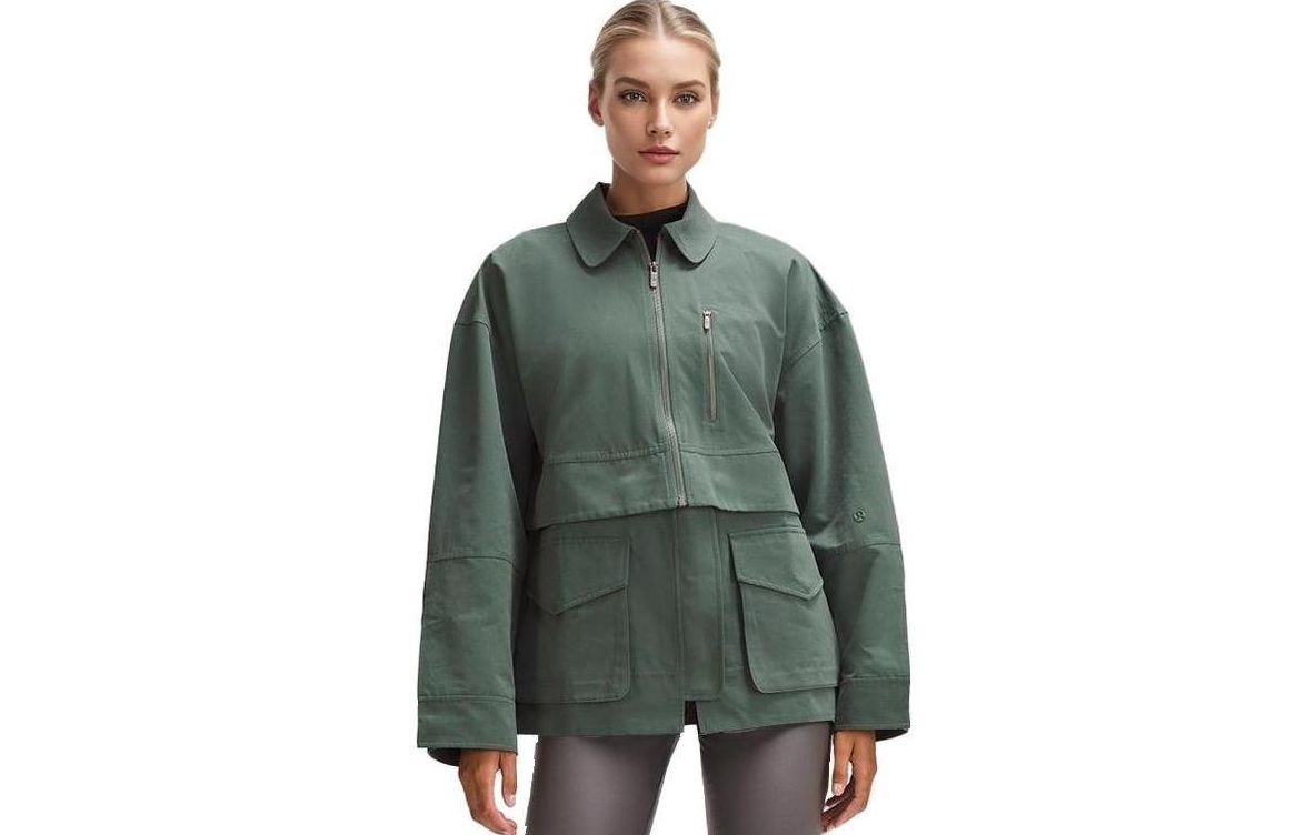 Order (W) Lululemon Glyde™ 多功能2合1夹克 户外运动服饰 LW3HVS