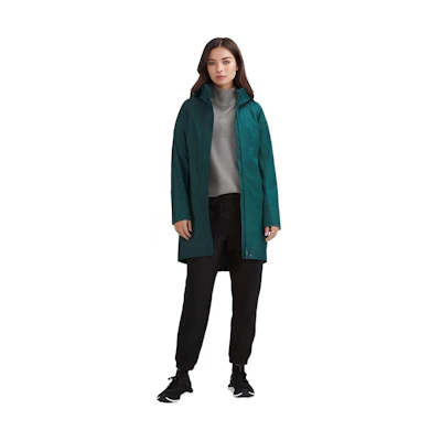 (Women) Lululemon Glyde™ Fabric Rain Rebel Solid Drawstring Waist Jacket LW4BXOS